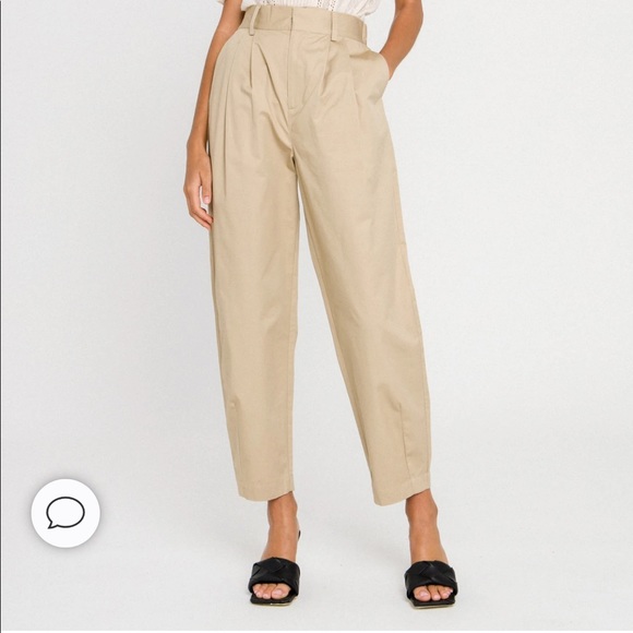 GREY LAB Pleated Slouchy Pants - Picture 3 of 6